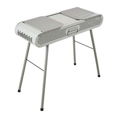Barbecue pliable acier avec une grande surface de cuisson image 4
