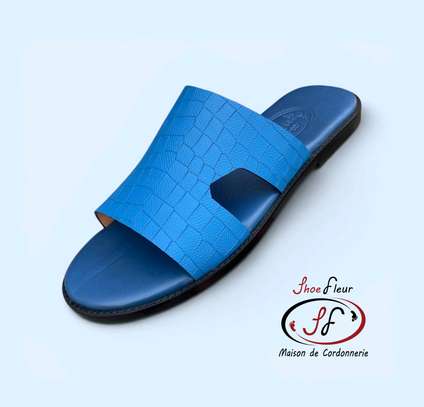 Chaussure homme sandale en cuir modèle MBAYE image 3