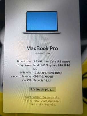 Ordinateur Portable Apple MacBook Pro 2019 image 3
