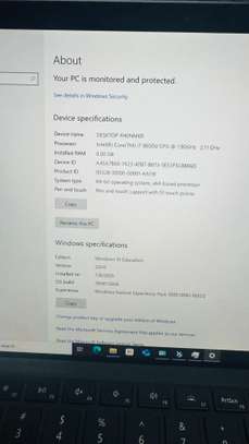 Microsoft surface Pro 6 - i7 8th - ssd 256/Ram8Go image 8