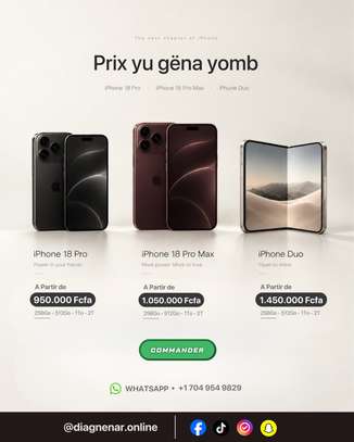 iPhone 18 Pro Max 256Go image 4