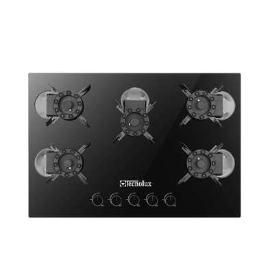 PLAQUE 5FEUX ENCASTRABLE TECHNOLUX 90X60 NOIR TEC9OMAX POWER image 3