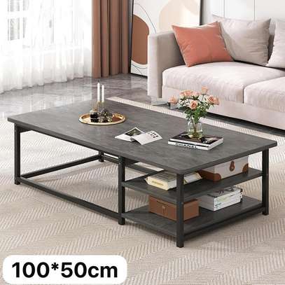 Table basse bois naturel image 3