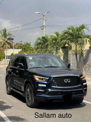 Infiniti QX80 SUV Bleu Nuit ANNÉE: 2024 image 3