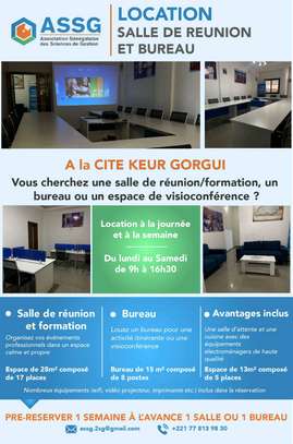 Bureau & Salles de Formation Équipée - Cité Keur Gorgui image 2