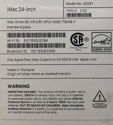 iMac 24 pouces M4 16GB SSD 1TB image 5