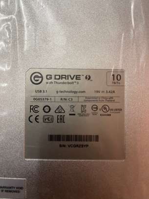Disque dur externe G-Technology G-DRIVE 10To USB-C image 10