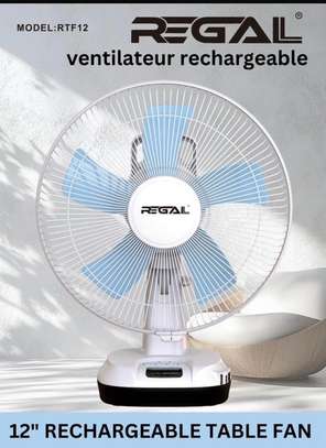 Ventilateur Rechargeable REGAL 12" image 2