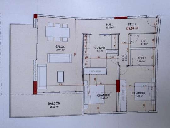 Appartement dakar ponty tower image 2