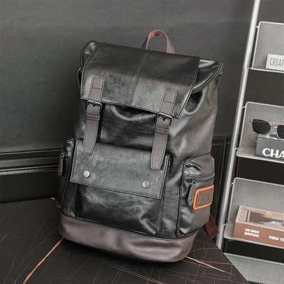 Sac à dos en cuir de luxe image 2