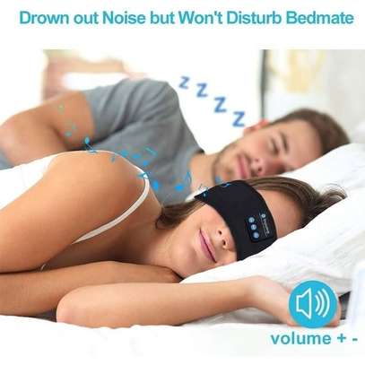 Bandeau Écouteurs Bluetooth Sans Fil -Masque de Sommeil image 4