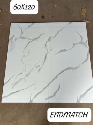 Carrelage effet marbre blanc 60x120 cm céramique image 9