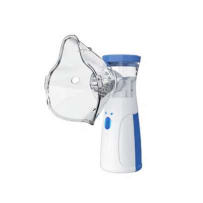 Inhalateur nébuliseur portable blanc et bleu léger image 4