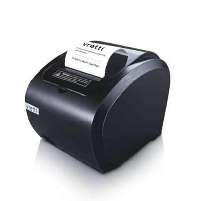 Vretti imprimante ticket thermique USB noire compacte image 3