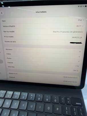 iPad Pro M1 11 Pouces 2To avec Clavier image 3