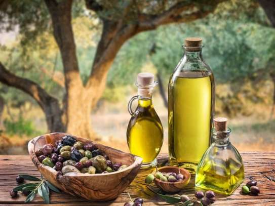 Huile d'olive extra vierge demi litre pure naturelle verte image 3