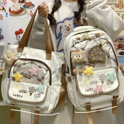 Sacs à dos enfant lot de 2 , pelucheux image 2