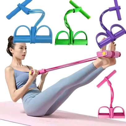 Élastique de fitness avec pédales image 2