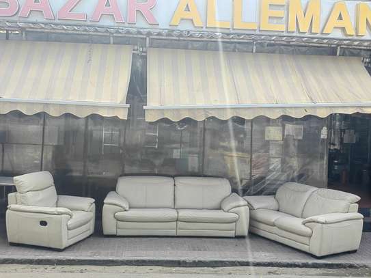 SALONS MODERNES EN CUIR VÉRITABLE ORIGINE ALLEMANDE image 9