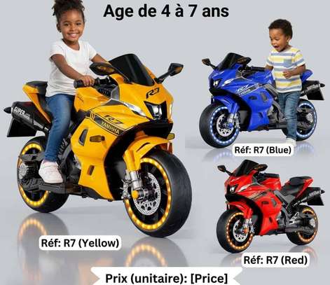 Moto électrique enfant R7 – 4 à 7 ans image 3