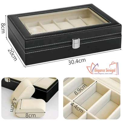 Boîte Rangement Montre - Coffret Boîtier Montres image 5