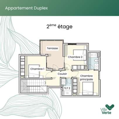 Appartements T5 neufs à vendre –  Ville Verte au Lac Rose image 7