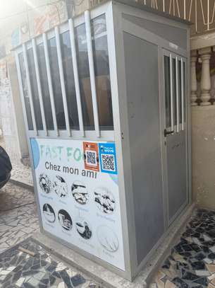 Stand fast food compact métal prêt à l’emploi image 3