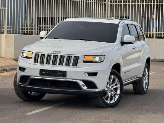 Jeep Grand Cherokee 4x4 SUV blanc spacieux image 3