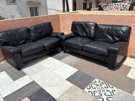 Salon 4 place cuire venant image 3
