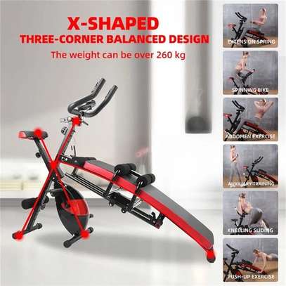 Appareil de fitness combiné : Vélo d'appartement 7 en 1 image 13