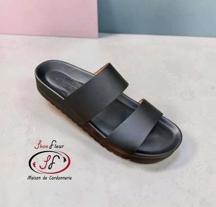 Chaussure homme sandale en cuir modèle BIRAM image 2
