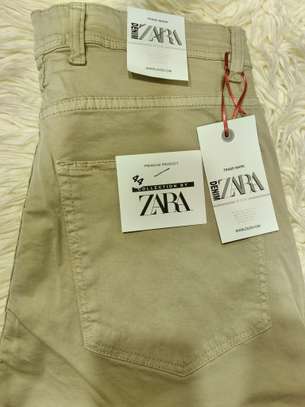 Zara bermuda cargo beige coton poches latérales image 4
