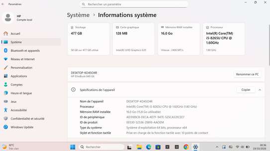 HP Elitbook 840 G6 image 3