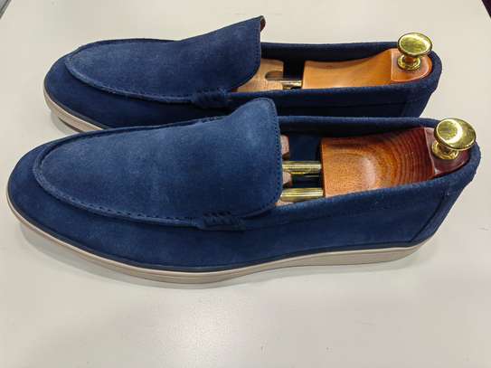 Mocassins daim LORO piana confort élégance classique image 2