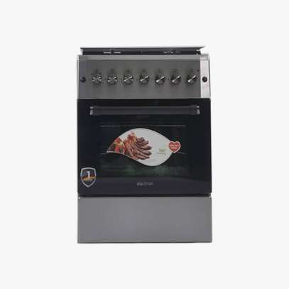 CUISINIERE 4FEUX ELACTRON 60X60 3FEUX A GAZ 1 FEUX ELEC image 4
