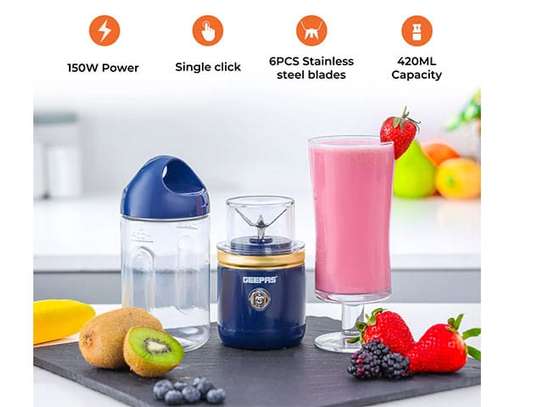 MIXEUR PORTABLE 420ML GEEPAS image 2