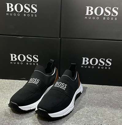 boss chaussures slip-on confort 3 coloris semelle blanche image 6