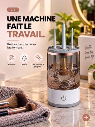 Nettoyeur électrique pour pinceaux de maquillage image 2