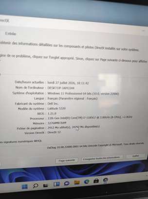 Dell latitude 5320 yoga corei7 11ém génération image 2