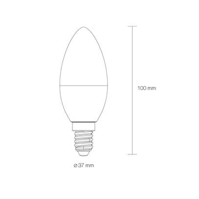 Lot de 10 ampoules LED THOMSON 6W E14 – Petit culot à visser image 5