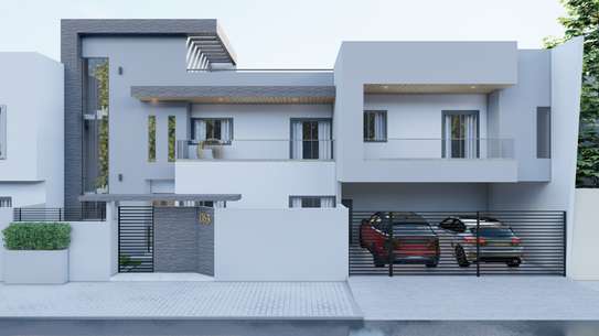 Plan Architecture 2D_3D - Plan béton armé - Construction image 4