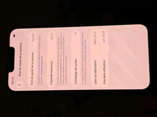 IPhone 16E 128GB Batterie 100%sim physique image 5