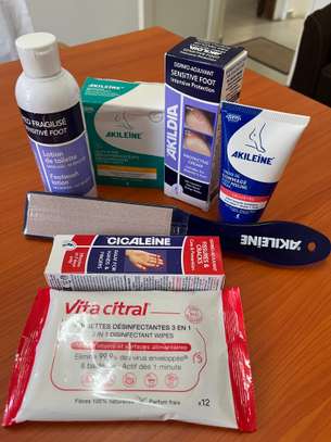 Kit produits et  bain de pieds électrique massage bulles image 2
