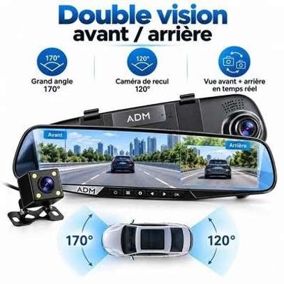 Dashcam Voiture Avant et Arrière FHD Rétroviseur 4,3 pouces image 4
