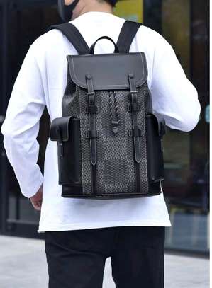 Sacs à dos en cuir multifonction pour ordinateur portable image 8