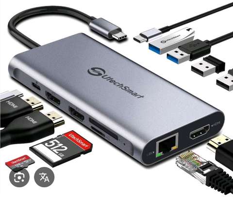 Adaptateur Hub USB-C HDMI | 11 en 1 image 3
