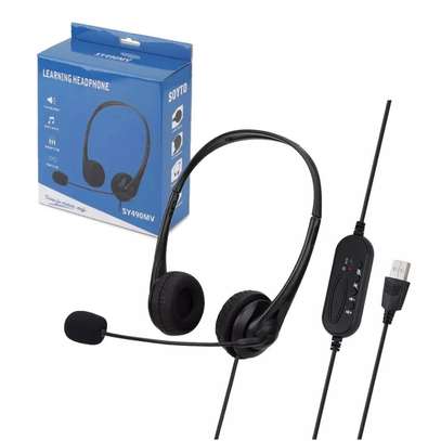 Casque USB filaire à réduction de bruit avec microphone image 10