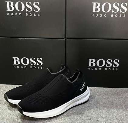 boss chaussures slip-on confort 3 coloris semelle blanche image 5