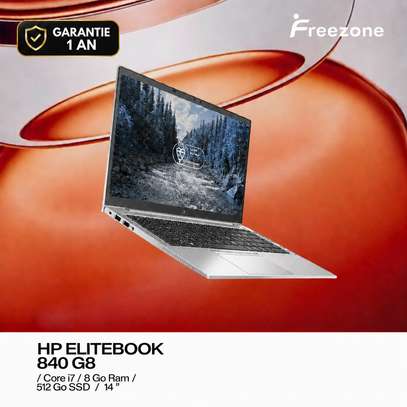HP elitebook 840 G7 Core I7 8GO Ram 512Gb ssd Ecran 14" image 2