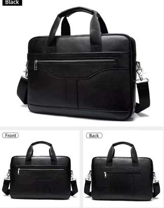 Sac d'ordinateur en Cuir véritable homme image 2